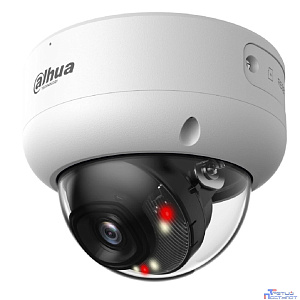 DAHUA DH-IPC-HDBW3249EP-AS-IL-0280B Уличная купольная IP-видеокамера 2Мп, 1/2.9” CMOS, объектив 2.8мм, видеоаналитика, микрофон, ИК 40м,LED 40м, IP67, IK10, металл