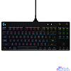 920-009393 Logitech Клавиатура Gaming Pro механическая черный USB оригинальная заводская гравировка RU/LAT