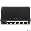 DAHUA DH-PFS3005-5GT 5-портовый гигабитный неуправляемый коммутатор, 5xRJ45 1Gb, коммутация 10 Гбит/с, MAC-таблица 2К, металл