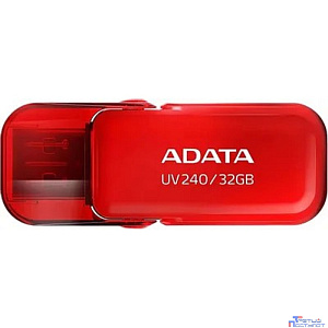 A-DATA Flash Drive 32Gb UV240, USB 2.0, Красный AUV240-32G-RRD