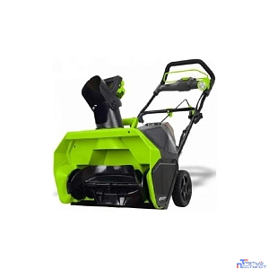 Greenworks Снегоуборщик аккумуляторный, 40V, 51 см, бесщеточный, с 1хАКБ 5 Ач и ЗУ [2600007UG]