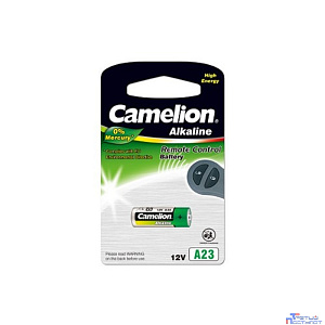 Camelion LR23A BL-1 Mercury Free (A23-BP1, батарейка,12В) (1 шт. в уп-ке)