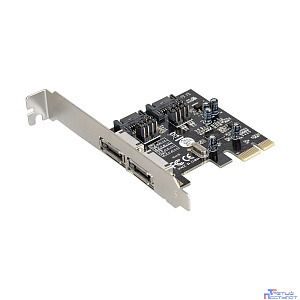 Exegate EX283707RUS Контроллер EXE-501 PCI-E 2.0, SATA3 6Gb/s, 2 int+2 ext (OEM)