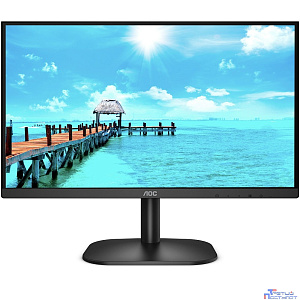 LCD AOC 23.8" 24B2XDA черный {IPS 1920x1080 75Hz 4ms 16:9 250cd 178/178 1000:1 8bit(6bit+FRC) D-Sub DVI HDMI1.4 2x2W Adaptice-Sync FlickerFree VESA}