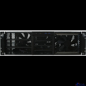 Procase RE306-D3H9-C-48 Корпус 3U server case,3x5.25+9HDD,черный,без блока питания,глубина 480мм,MB CEB 12"x10.5"