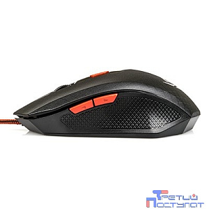 Мышь Dialog MOG-08U Nakatomi Gaming - 6 кнопок + ролик, USB ,черная