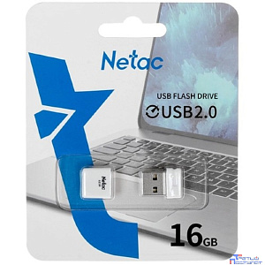 Netac USB Drive 16GB U116 USB2.0, retail version [NT03U116N-016G-20WH]