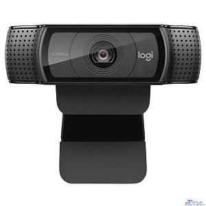 Камера Web Logitech HD Pro C920 черный 2Mpix (1920x1080) USB2.0 с микрофоном (960-001062)