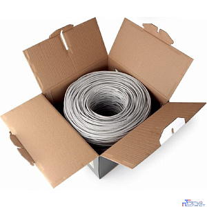 Cablexpert [UPC-5004E-SOL] Кабель UTP кат.5e, 4 пары, 0.48 mm (305 м pullbox), CCA однож.