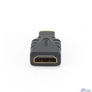 Gembird Переходник HDMI-microHDMI  19F/19M, золотые разъемы, пакет [A-HDMI-FD]