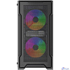 Powercase Корпус Mistral Micro X3B ARGB, Tempered Glass, 3x 120mm ARGB PWM Fan, чёрный, mATX (CMMXB-A3)