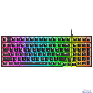 Acer Nitro OKW303 [ZL.KBDCC.01D] механическая черный/серый USB for gamer LED