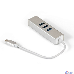 ExeGate EX294188RUS Кабель-адаптер ExeGate EXE-77C-45 (USB3.0 Type C --> 3xUSB3.0 + 1xRJ45 UTP 1000Mbps RLT8153)