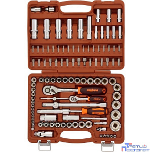 Ombra OMT108S Набор инструмента универсальный 1/4", 3/8", и 1/2"DR, 108 предметов