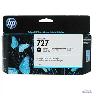 HP B3P23A Картридж №727, Photo Black {Designjet T920/T1500, Photo black (130ml)}