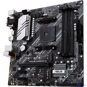 ASUS PRIME B550M-A (Socket AM4, mATX, 4xDDR4(128GB), VGA/DVI-D/HDMI 2.1, 1xPCIe 4.0x16/2xPCIe 3.0, 1xLAN, 4xSATA 6Gb/s, 2xM.2, 6xUSB 3.2, 1xPS/2)