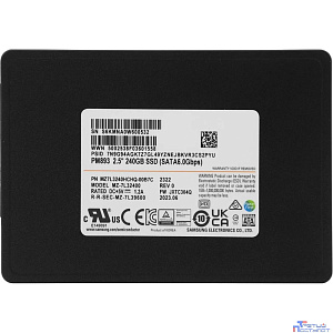 SSD Samsung 240GB MZ7L3240HCHQ-00B7C PM893 2.5" 1 DWPD SATA3