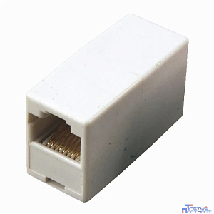 Rexant (06-0111-A) Переходник сетевой LAN, (гнездо 8Р8С (Rj-45) - гнездо 8Р8С (Rj-45))