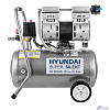 Компрессор поршневой Hyundai HYC 18224LMS безмасляный 180л/мин 24л 1000Вт серебристый