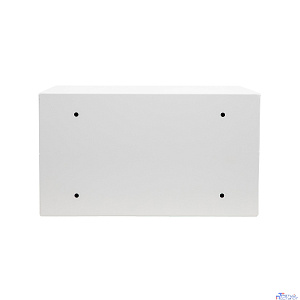 NTSS Шкаф настенный антивандальный пенал NTSS WAP 6U 600*400мм, 2 профиля 19, сварной, серый RAL 7035 NTSS-WAP6U6040