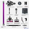 Пылесос вертикальный Jimmy H8 Pro Graphite+Purple Pro Cordless Vacuum Cleaner