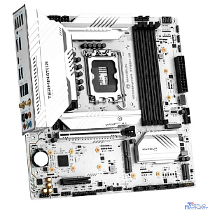 MAXSUN MS-Terminator Z790M D5 ICE (Socket 1700, mATX, 4*DDR5, DP/HDMI, 4*SATA3, 5*M.2, 1xPCIEx16/1xPCIEx4, 4*USB 2.0, 4*USB 3.2 Gen1 , 1*Type-C, LAN 1*2.5G, 1*S/PDIF, Bluetooth, Wi-Fi 802.11ax, RTL)