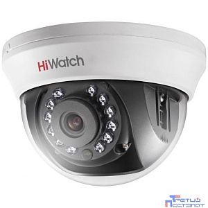 HiWatch DS-T591(C) (2.8 mm) 5Мп внутренняя купольная HD-TVI камера с ИК-подсветкой до 20м