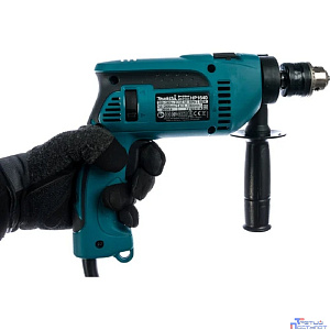 Makita HP1640K Дрель ударная [HP1640K] {680Вт,ЗВП-13мм,0-2800об\м,1.8кг,чем}