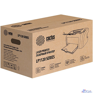 Cactus CS-LP1120NW (CS-LP1120NWB) {A4, черный, картридж + кабель USB, Ethernet}