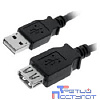 Rexant (18-1114) Кабель шт. USB-A – гн. USB-A, 2,4А, 1,8м, ПВХ, серый