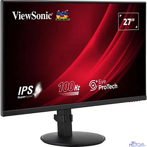 LCD ViewSonic 27" VA2708-HDJ черный {IPS 1920x1080 100Hz 250cd D-Sub HDMI DisplayPort HAS Pivot In}