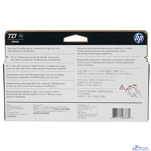 HP B3P23A Картридж №727, Photo Black {Designjet T920/T1500, Photo black (130ml)}