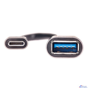 Telecom  TC409M  Кабель-адаптер  Type-Cm --> USB 3.0 Af , OTG, 1,5A , 5,0Gbps , Alum grey 0,2m Telecom (TC409M) [6926123467206]