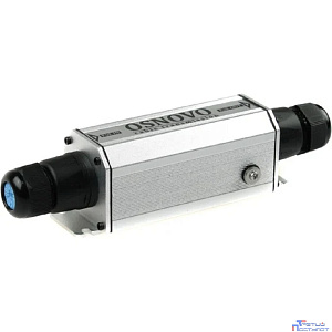 E-PoE/2W Уличный PoE удлинитель 10M/100M Fast Ethernet до 500м (до 22W) со встроенной грозозащитой 6kV.