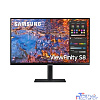 LCD Samsung 27" S27B800PXI черный {IPS 3840x2160 60Hz 1ms 400cd(350cd) 16:9 178/178 1000:1 10bit(8bit+FRC) RJ45 3xUSB3.0 USB-C HDMI2.0 DisplayPort1.4 HAS Pivot}