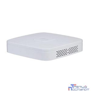 DAHUA DHI-NVR4116-EI 16-канальный IP-видеорегистратор 4K, H.265+, видеоаналитика, входящий поток до 256Мбит/с, 1 SATA III до 16Тбайт