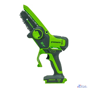 GreenWorks G24MCS10 Цепная мини пила аккумуляторная, 24V, 10см, без АКБ и ЗУ [2008207]