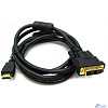 Rexant (17-6306) Шнур HDMI - DVI-D gold 5М с фильтрами