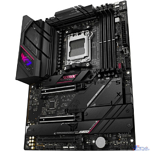 ASUS ROG STRIX B650E-E GAMING WIFI (Socket AM5, ATX, 4xDDR5(128GB), DP/HDMI, 2xPCIe 5.0x16/1xPCIe 4.0x16, 1xLAN (2.5GbE), Wi-Fi 6E, BT, 4xSATA 6Gb/s, 4xM.2, 2xType-C, 6xUSB 3.2, 4xUSB 2.0)