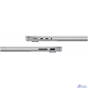 Apple MacBook Pro 14-inch Late 2023 [MRX63LL/A] (КЛАВ.РУС.ГРАВ.) Silver 14.2" Liquid Retina XDR {(3024x1964) M3 Pro 11C CPU 14C GPU/18GB/512GB SSD/рекоменд.переходник 11007065} (США)
