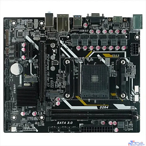 AFOX A520D4-MA5-V2 (Socket AM4, mATX, 2*DDR4(64Gb), VGA+ HDMI, 4*SATA3, 1*M.2, 1*PCIEx16/2*PCIEx1, 2*USB 2.0, 4*USB 3.0, 1 x PS/2, LAN 1*1G) RTL