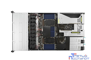 Серверная платформа/ ASUS RS700-E11-RS4U, 1U, 2 x LGA4677, 32 DIMM DDR5, 4 x 3.5/2.5" hs SATA/SAS*/NVME, 2 m.2, Up to 3+1 PCIe slot (+-1 x OCP 3.0 ), 2 x 10Gbe (X710) RJ45 port, 1+1 1200W