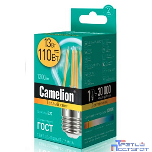 Camelion LED13-A60-FL/830/E27 (Эл.лампа светодиодная 13Вт 220В)