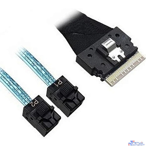 Кабель SFF-8654 (x8)->2xSFF-8643 Broadcom 05-60003-00