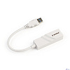 Gembird Сетевой адаптер Ethernet USB 3.0 - Gigabit Ethernet adapter, пластик, белый, RTL8153 (NIC-U11)