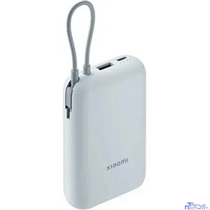 Xiaomi Power Bank 10000mAh (встроенный кабель) Ледяной синий GL P15ZM (BHR9073GL)