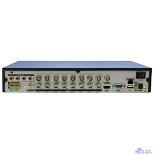 Falcon Eye FE-MHD2216 16 канальный 5 в 1 регистратор: запись 16кан 5Мп Lite*12k/с; 1080P*15k/с; 720P*25k/с; Н.264/H.265/H265+; HDMI, VGA, SATA*2 (до 10TB HDD), 2 USB; Аудио 1/1