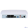 DAHUA DHI-NVR4108-8P-4KS3 8-канальный IP-видеорегистратор с PoE, 4K и H.265+, входящий поток до 160Мбит/с, видеоаналитика, 1 SATA III до 20Тбайт