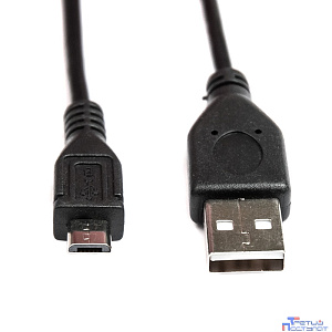 Bion Кабель USB 2.0 - micro USB, AM-microB, 0.5 м, черный [BXP-CCP-mUSB2-AMBM-005]