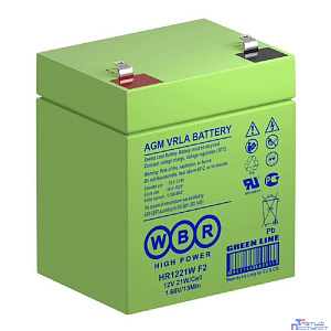 WBR Батарея HR1221W F2 (12V/5Ah) клеммы F2